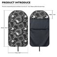 thumbnail image 7 of POLERO Skull Sunflower Car Seat Towel Cover, Terry Cloth Slip Resistant Protector for Suvs, Trucks, Vans and Daily Driving Use, 7 of 7
