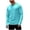 Sky Blue, variant on Men's Sun Hoodie UPF 50  Rash Guard Thumb Holes Long Sleeve UV-Protection Fishing Lightweight Athletic Sunshirts (XL, Green 01)