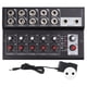 thumbnail image 2 of MIX5210 Mezclador De Sonido, Mezclador Digital Mezclador Compacto De Estudio De 10 Canales Mezclador De Teclados Para Grabación De Estudio En Casa 100-240V, 2 of 7