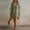 Green, variant on Morttic Women's Elegant Solid Color V-Neck Batwing Sleeve Mini Dress – Asymmetric Hem Flowing Beach Cover-Up Green,L