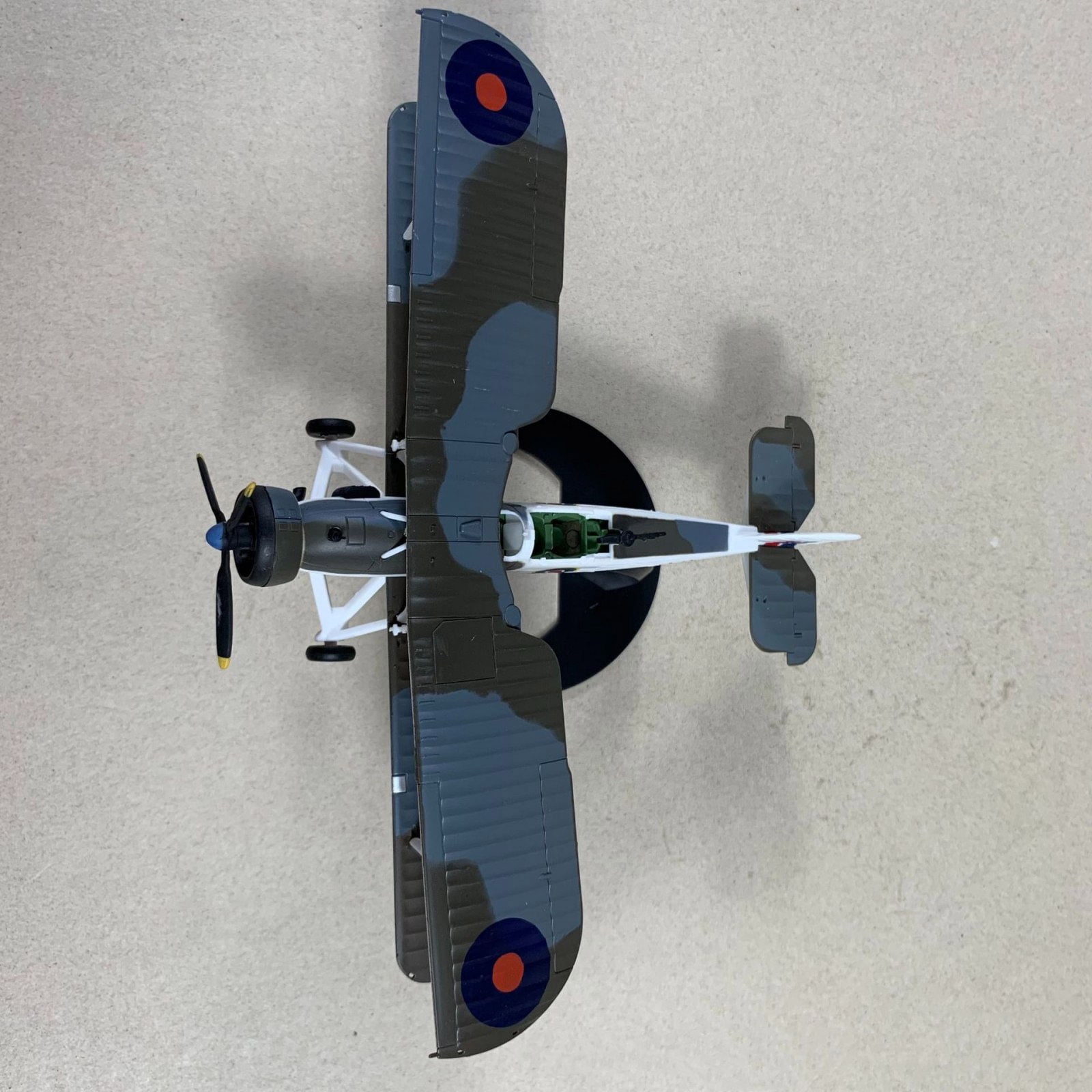 WWII Fairey Swordfish Diecast Alloy Model Airplane for Office Desk, Detailed Restoration, Aviation History Collectible