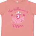 thumbnail image 4 of Inktastic Ballerina 3rd Birthday Girls Toddler T-Shirt, 4 of 5