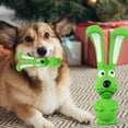 thumbnail image 5 of Fairnull Interactive Squeaky Dog Toy Long Ear Rabbit Design Teeth Cleaning Bite Resistant Built-in Sound Pet Toy, 5 of 10