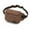 Brown, variant on Fanny Pack for Men,Large Capacity Waterproof Waist Bag ,with Adjustable Strap Suitable for Outdoors Workout Traveling Running Hiking Cycling Blue