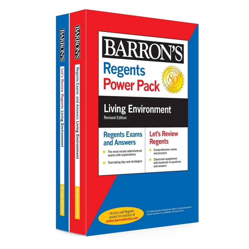 Barron's Regents NY Regents Living Environment Power Pack (Revised