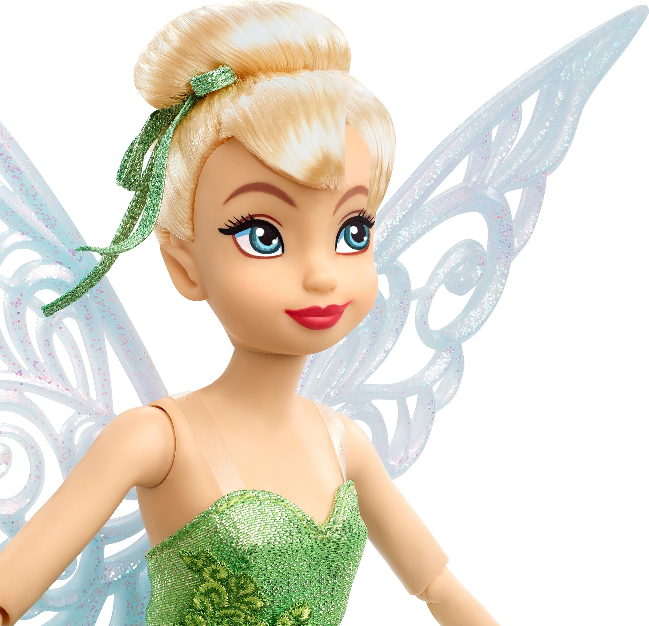 Mattel Disney Toys, Tinker Bell Collector Doll with Wings to Celebrate Mattel Disney 100 Years of Wonder, Inspired by Mattel Disney Movie