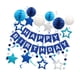 thumbnail image 4 of Pancarta de cumpleaños, manualidades de papel, accesorios fotográficos modernos reutilizables, adornos colgantes, decoraciones de cumpleaños para cafe, 4 of 9