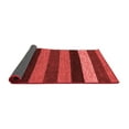 thumbnail image 2 of Ahgly Company Indoor Square Abstract Red Modern Area Rugs, 3' Square, 2 of 4