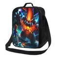 thumbnail image 1 of Cool Bowser Lunch Bags Portable Insulated Lunch Box Tote Bag Cooler Office Picnic, 1 of 9