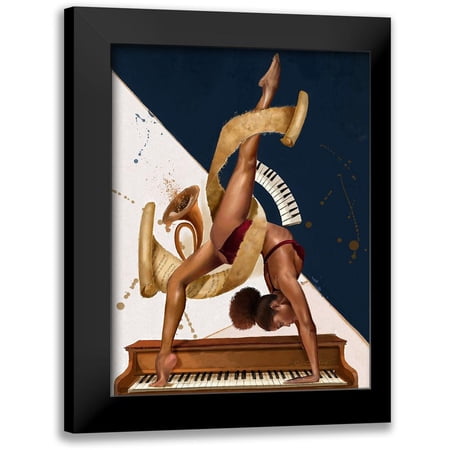 Muhammad, Salaam 12x14 Black Modern Framed Museum Art Print Titled - Fluency