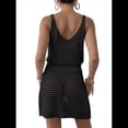 thumbnail image 3 of Traje de Baño de Crochet Calado para Verano, Ideal para Cruceros y Vacaciones, 2025 Negro L, 3 of 8