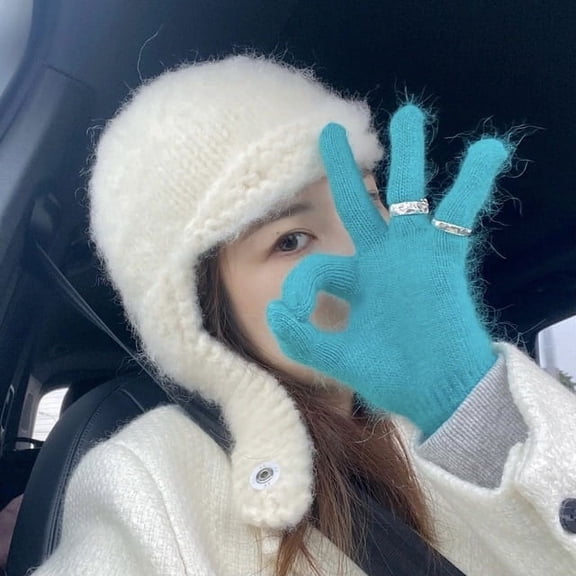 COCOpeaunt Winter Knitted Hat for Women Mohair Beanie Unisex Elastic Warm Hip Hop Cap Soft Baggy Bonnet Autumn Skullies Hat шапка женская