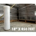 thumbnail image 6 of Tough Pallet Shrink Wrap, 80 Gauge 18 Inch X 850 feet Industrial Strength, Commercial Grade Strength Film, Moving & Packing Wrap, For Furniture, Boxes, Pallets, 6 of 11