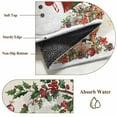 thumbnail image 6 of Large Round Rug 8Ft Washable Non-Slip, Rustic Christmas Snowman Circle Area Rugs for Living Room Bedroom, Xmas Snowflake Elk Tree Balls Indoor Floor Mats Carpet Runner for Home Decor, 6 of 8