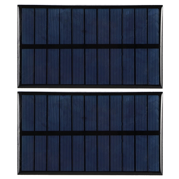 Panel Solar, Módulo De Panel Solar Resistente A La Corrosión De 2 Piezas Para Juguetes Solares Luces Solares Pantallas Solares Para Proyectos Domésticos Pequeños