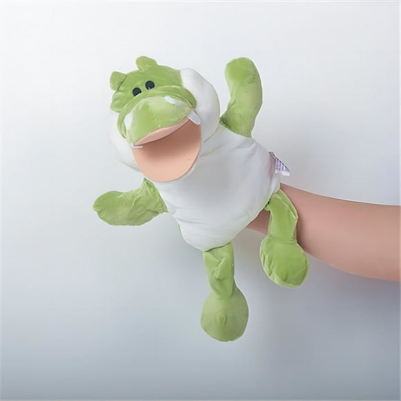 LLQkigsxse Poupées en Feutre Marionnette Jouet pour Enfants Narration Interactive Marionnette à Main pour Performance Préscolaire Bouche Mobile pour Jeux Parent-Enfant pour Crèche