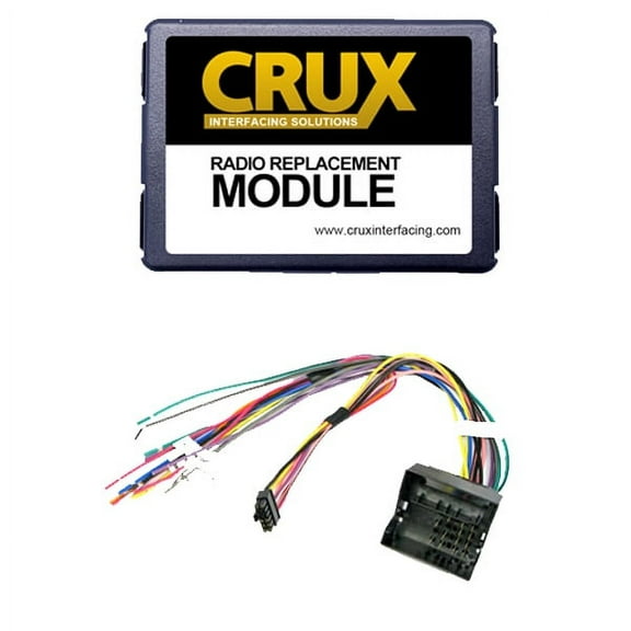 Crux SOCVW-21 Radio Replacement Interface for Amplified and Non-Amplified Volkswagen Vehicles