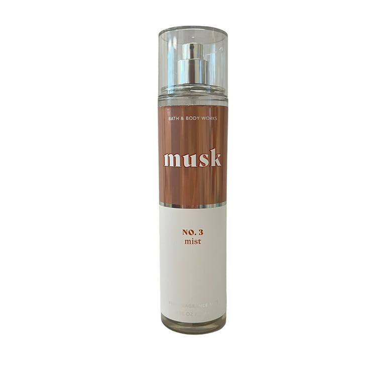 Bath & Body Works Musk No 3 Fine Fragrance Mist, Warm Cozy Perfume
