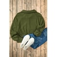 thumbnail image 6 of Redhotype Eco-Friendly Moss Green Quarter Zip Hoodie - Essential Stand Neck & Kangaroo Pocket!, 6 of 8