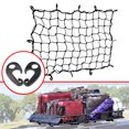 thumbnail image 2 of Luggage Net Bungee Cargo Net Strech Super Duty Mesh Holds Adjustable Hooks for Rooftop Cargo Carrier, 2 of 7