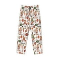 thumbnail image 6 of Daiia Gnomes And Autumn Leaves Men's Sleep Pant with Pockets and Drawstring,Pajama Pants-Large, 6 of 9
