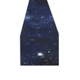 thumbnail image 3 of MKHERT Blue Galaxy Table Runner for Wedding Party Banquet Decoration 16x72 inch, 3 of 3