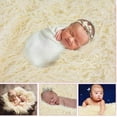 2Pcs/set Cozy Baby Photography Blanket + Stretch Knit Wrap Cloth