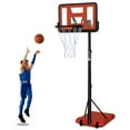thumbnail image 2 of Use for Outdoor Height Adjustable 4.8 to 7.7ft Basketball Hoop 28 Inch Backboard Portable Basketball Goal System with Stable Base and Wheels, 2 of 8