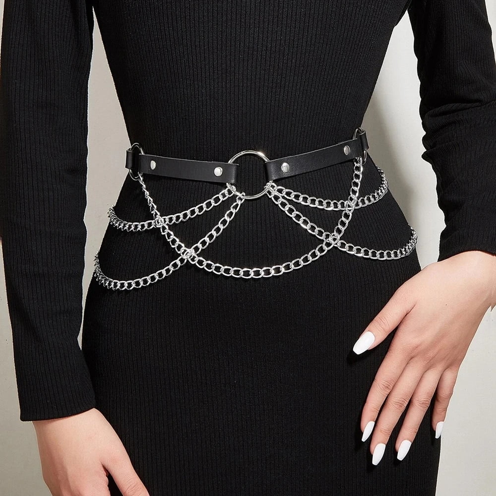 Leg harness garter belt sales