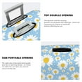 thumbnail image 6 of Wukai Daisies Flowers Elastic Luggage Cover: Personalized Protection for Your Suitcase - Fits 19~29-inch, Washable & Durable Travel Companion-X-Large, 6 of 8