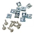 thumbnail image 2 of 200x ASSORTED SPIRE CLIPS U NUTS SPEED FASTENERS FLANGE SELF TAPPING SCREWS, 2 of 4