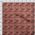 thumbnail image 4 of oneOone Tissu en Velours Rouille Brun Patchwork Tissu pour Robe Tissu Imprimé au Mètre 58 Pouces de Large, 4 of 5