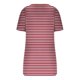 thumbnail image 4 of Camisetas de Manga Corta para las Mujeres Rayas Impreso Botón Arriba Tee, Cuello Redondo Casual Tops de Algodón para las Mujeres, 4 of 4