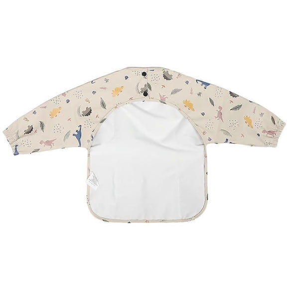 Baby Feeding Bib Apron Bib Infant Use Toddler Feeding Assorted Color Protective Easy to Clean 1Pcs