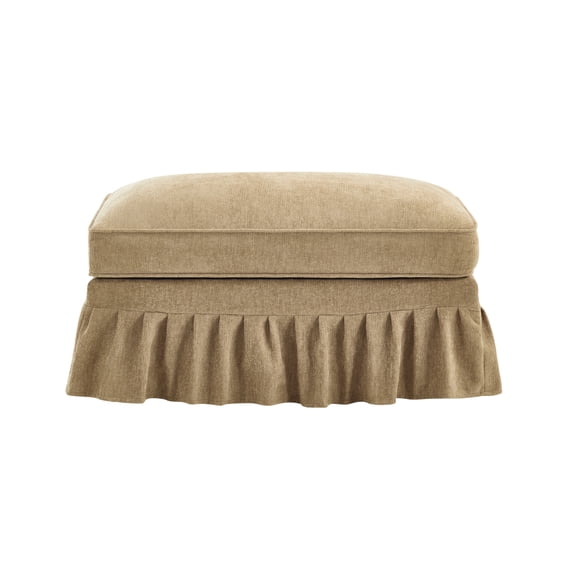 Miekor Furniture Ottoman Chenille -Light Coffee No8508