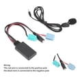 thumbnail image 4 of Car AUX Adapter, High Performance  Audio Adapter, Pratical 6Pin  5.0 MP3 for Phone  Clio/Espace/Megane Pad, 4 of 7