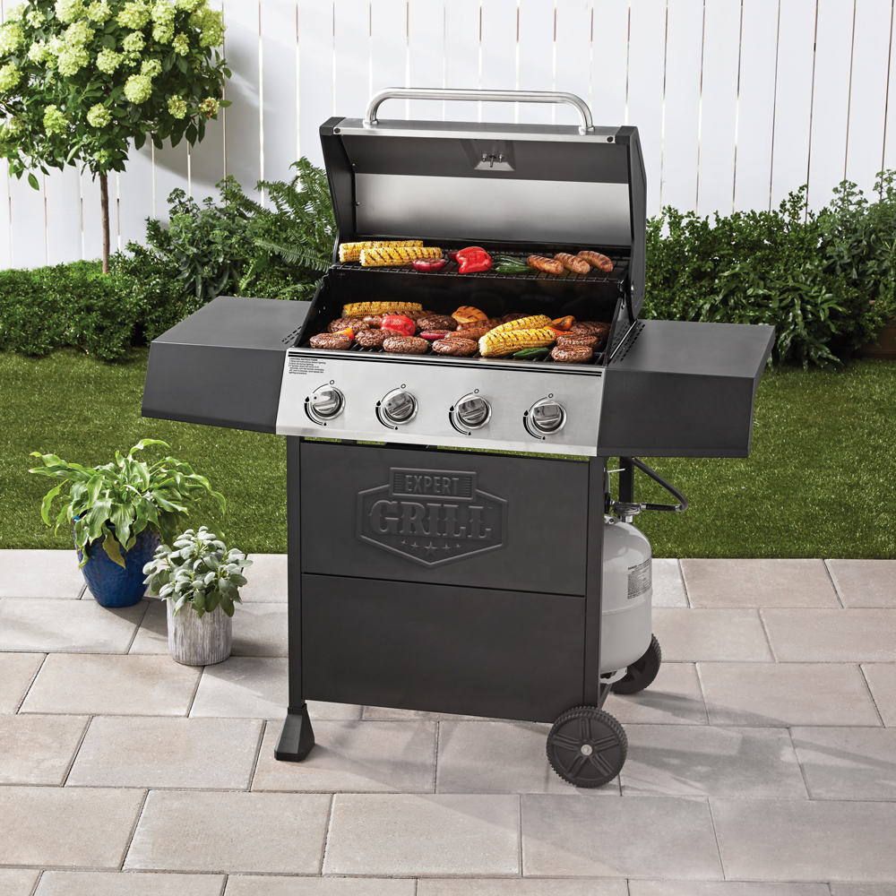 Expert Grill 4 Burner Propane Gas Grill Walmart