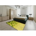 thumbnail image 5 of Ahgly Company Machine Washable Indoor Rectangle Transitional Dark Yellow Green Area Rugs, 5' x 8', 5 of 7