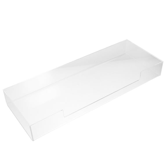 Pretyzoom Computer Keyboard Covers Clear Acrylic Dustproof Rectangular 1Pack Back to School