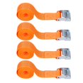 thumbnail image 4 of Buckle Tension Strap, 3 Meters 4PCS High Toughness Tie Down Straps Delicate Stitching Tear  With Adjustable Cam Buckle For Trailer, 4 of 8