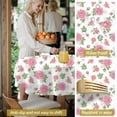 thumbnail image 5 of Pioneer Flower Floral Print Pattern Round Tablecloth 60 X 60 Inch, Wrinkle Resistant Wipeable Table Cloth for Kitchen Dining Picnic Patio Party, 5 of 6