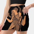 thumbnail image 3 of Athena Pottery Women's skirt Mini Skirts A Line Skirt With Hide Pocket Athena Owl Greek Ancient Ancient Greek Greece Ancient, 3 of 6