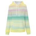 thumbnail image 4 of Fnnxeal Womens Sweatshirts Long Sleeve Loose Hoodies Grahpic Spring Fall Casual Yellow Sweatshirts for Women Size S, 4 of 5