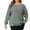 Charcoal Gray, variant on LapaPlus  Plus Size Tops for Women, Long Sleeve Tops, Waffle Fabric, Womens Fall Tops, XL-6XL, Grey