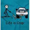 thumbnail image 2 of Parked Car Dog Unlucky Sad Pet Owner Men's Graphic T Shirt Tees Brisco Brands M, 2 of 6
