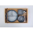 thumbnail image 1 of Home Trends bamboo and ceramic DINNING SET, 1 of 2