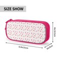 thumbnail image 4 of Vsdgher Tulips Flowers Print Large Capacity Pencil Case Pouch with Zipper, Portable Aesthetic Big Capacity Pencil Cases Pen Office Travel Stationery Bag, 4 of 8