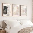 thumbnail image 4 of TOARTi Abstract Neutral Framed Canvas Wall Art Black and White Modern Minimalist Painting Set of 3 for Living Room Bedroom Office 16x24 Inch, 4 of 8