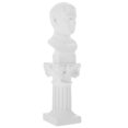 thumbnail image 1 of Resin Statue Decor 1Set White Stable Placement Roman Column Resin Ornament for Teacher, 1 of 1