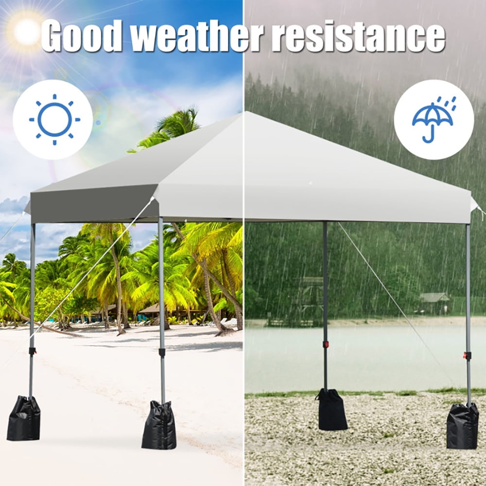 Aimee Lii 8' x 8' Outdoor Pop up Canopy Tent with Roller Bag, Gazebo Tent for Party Wedding BBQ Events, White Aimee Lii 8' x 8' Outdoor Pop up Canopy Tent with Roller Bag, Gazebo Tent for Party Wedding BBQ Events, White